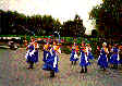 Clog Morris dancing outside the Heritage  Centre